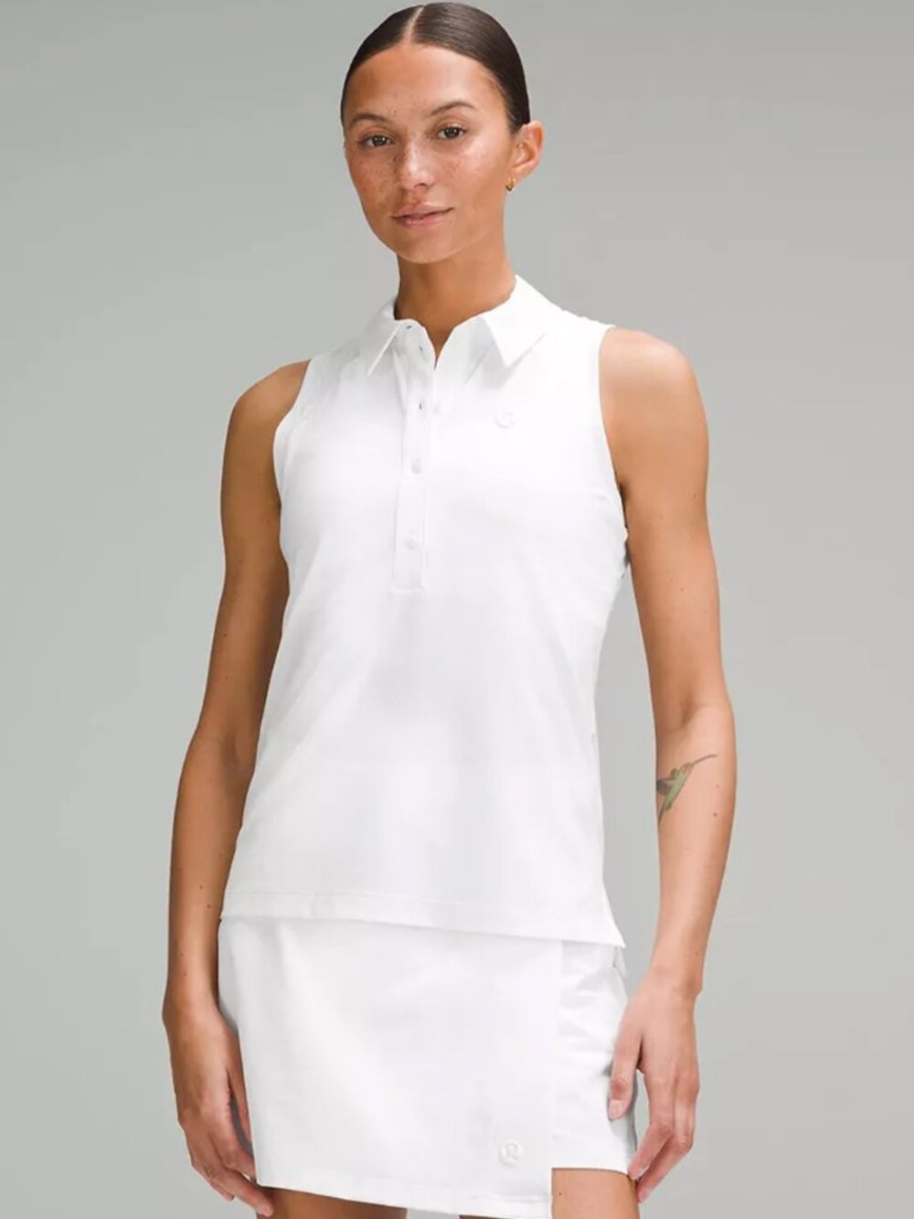 Lululemon Quick-Dry Sleeveless Polo